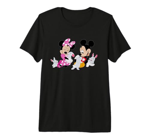 T-shirt Mickey et Minnie de Pâques parfait pour la chasse aux œufs