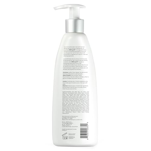 Hairmax Density Shampoo for Thinning Hair Cleanses and Exfoliates For Men & Women 10 fl oz /300 ml