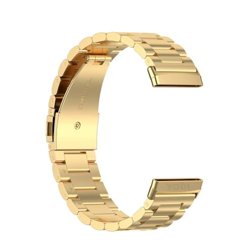 Image of YODI Watch Band Compatible with Fitbit Versa 4 / Fit bit Versa 3 / Fitbit Sense /Sense 2 Band, Soft Replacement Silicone Wristband for Women Flexible Waterproof Sport Watch Strap for Men Large