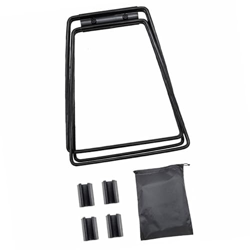 Milageto 折りたたみ式クーラーホルダー ステンレススチール製 クーラーボックス スタンド 持ち運びやすい ウォータースタンド 荷物置き台 軽量 ウォータージャグ 置き台 簡単設置 コンパクト収納 ユニバーサルスタンド キャンプ ラック キャンプ ハ