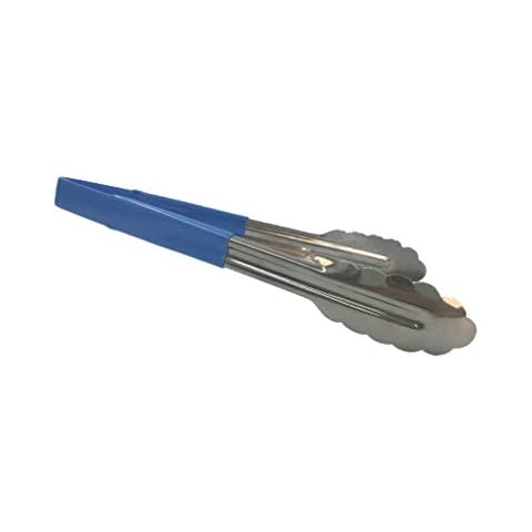 TableCraft 12-Inch Stainless Steel Kitchen Tongs Cover