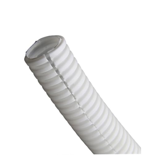 MIAOSHE 1���[�g�����C���[�z�[�X 11.6mm-34.5mm PP�≏�R���Q�[�g�p�C�v�˂��؂�z�[�X �v���X�`�b�N�R���Q�[�g�p�C�v�ی�X���[�u �G�A�p�C�v(White,AD 15.8 x ID 12mm)