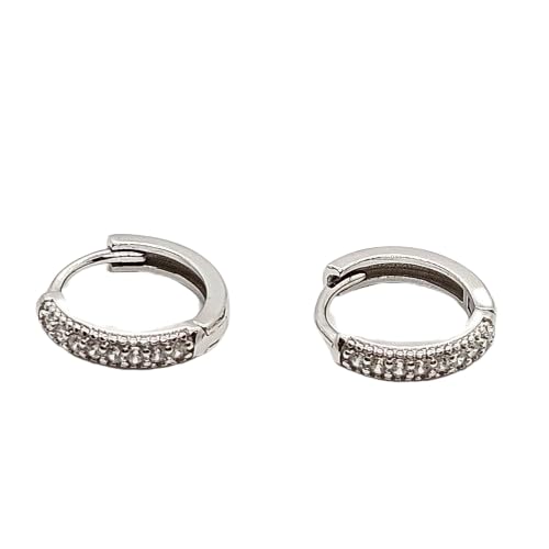 DARSHRAJ 925 Sterling Silver Micro Bali Single layer American Diamond Bali Earring For Baby|Girls|Women|Boys|Men (B07TR5S756) Amazon Price History, Amazon Price Tracker