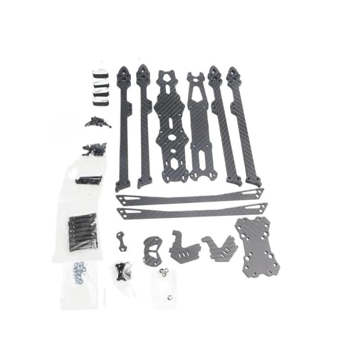 Châssis carbone MAK4 V2 avec empattement 295mm à 539mm et bras 6mm 8mm pour drone