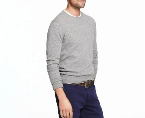 Men's Crew Neck 100 Percent Cotton Knit Sweater Pullover Comfortable for Spring Winter Holiday Casual Wear2