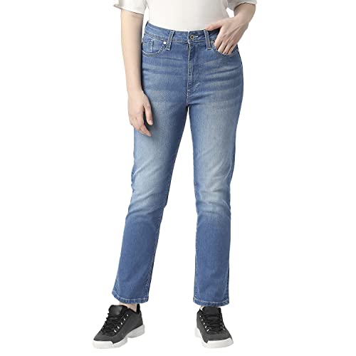 Image of Pepe Jeans Women's High Rise Straight Jeans