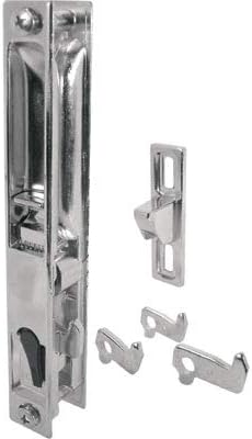 C.R. LAURENCE C1045 CRL Chrome Flush Mount Handle Set 6-5/8 Screw Holes with 4 Hook Assortment