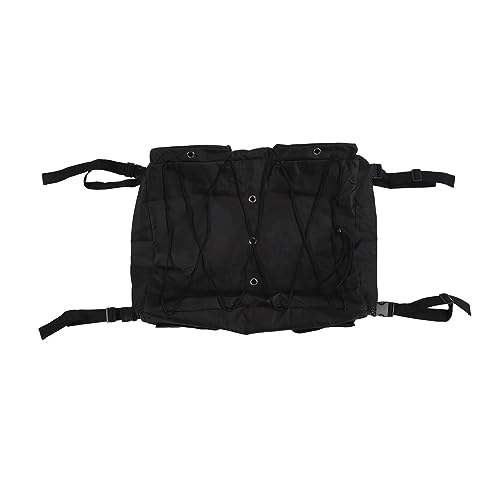 JAOCDOEN T Top Storage Bag 600D Oxford Cloth Boat Life Jackets Storage Bag with 4 Pockets for Most T Top Boats