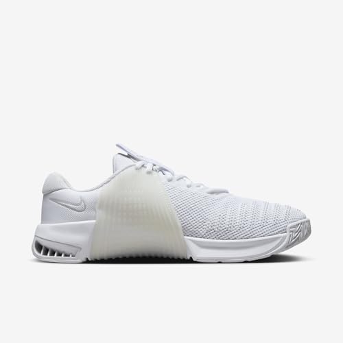 Nike Metcon 9 AMP Women's Workout Shoes (DZ2537-103, White/Pure Platinum) Size 7.53