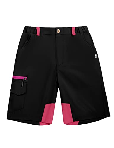 Little Donkey Andy Shorts de golfe feminino 23 cm leve stretch short cargo de secagem rápida caminha