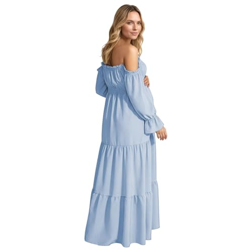 Robe grossesse grande taille fluide pour éviter la chaleur en fête