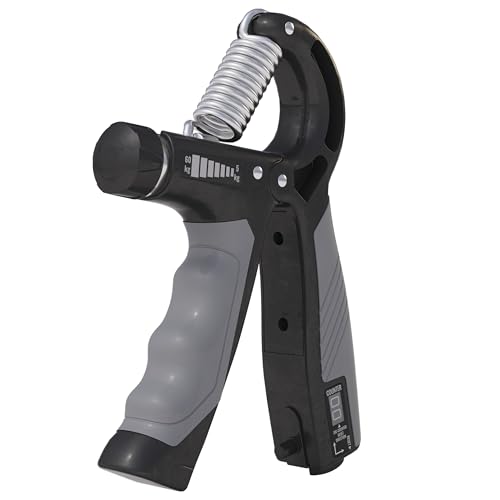 GORILLA SPORTS® Fingerhantel - 5-60kg Verstellbar, mit Zählfunktion, rutschfest - Handtrainer, Fingertrainer, Unterarmtrainer, Handmuskeltrainer, Griffkraft Trainer für Fitness, Krafttraining GORILLA SPORTS® Fingerhantel - 5-60kg Verstellbar, mit Zählfunktion, rutschfest - Handtrainer, Fingertrainer, Unterarmtrainer, Handmuskeltrainer, Griffkraft Trainer für Fitness, Krafttraining