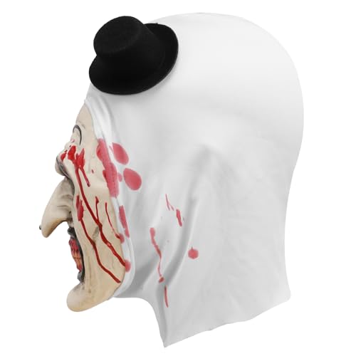 Xinxiaomeng Kids Art Clown Costume with Mask Scary Terrifying Costume Horror Killer Uniform Halloween Outfit Cosplay Props by Xinxiaomeng - Image 7