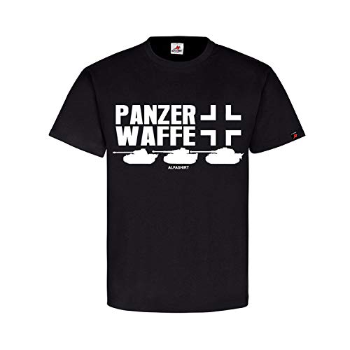 Char Panther Tiger tee-shirt noir grande taille XXXXXL Copytec