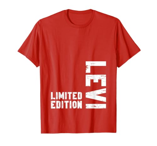 Levi Limited Edition Funny Name T-Shirt, Men, Red, XX-Large