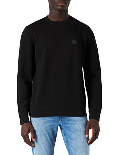 BOSS Herren Westart Sweatshirt, Black1, L EU