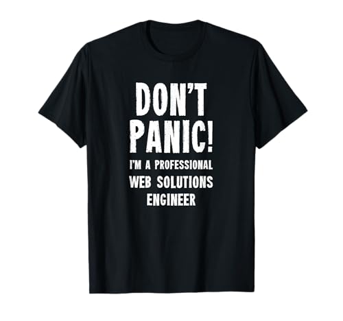 Ingeniero de Soluciones Web Camiseta