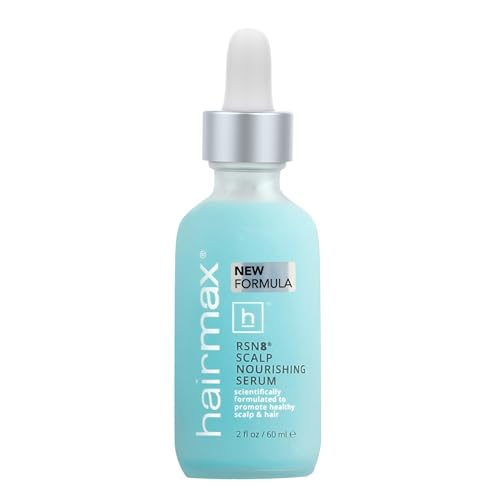 Hairmax Nourishing Hair Growth Serum for Women & Men, Promotes Thicker, Stronger Hair with 47 Essential Oils 2 Fl Oz (Pack of 1) New & Improved
