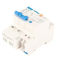 Shipenophy DZ47LE 32 2P N C32 RCCB-Stromschutzschalter, 32 A 30 MA Auslaufschutz, mit Überlast-Kurzschlussschutz, für den Bau von Heimdekorationstechnik
