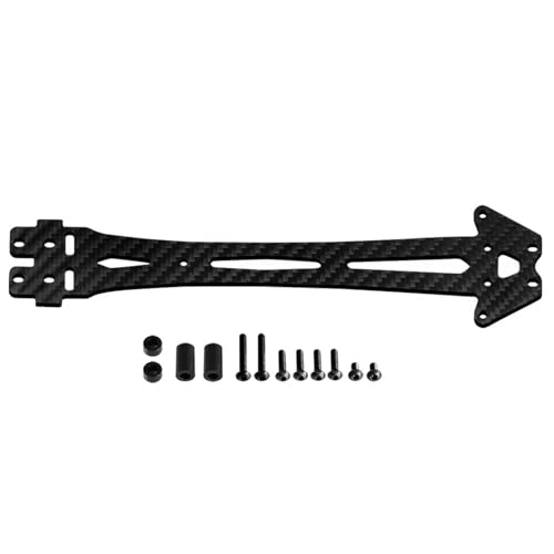 Pièces Tamiya TT01 1/10 RC deuxième plaque de plancher carbone