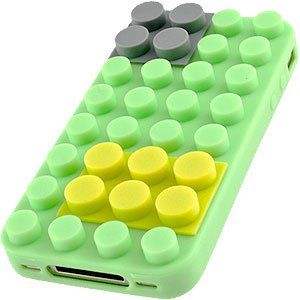 BlockCase for iPhone4 （グリーン）