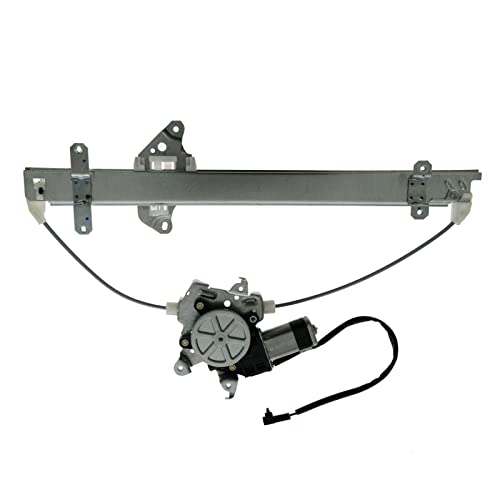 Image of TRQ Front Left Power Window Regulator & Motor Assembly Drivers Side Compatible with 1996-1999 Infiniti I30 1995-1999 Nissan Maxima NI1350107