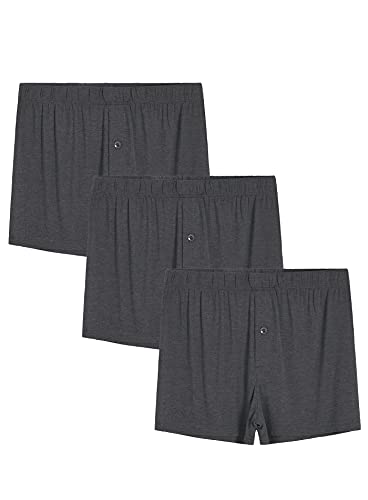 Latuza Men's Viscose Underwear Boxer Shorts Trunk Briefs 3 Pack