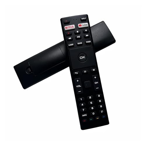 Télécommande TV Edison intelligente CEQLED43SA21B7 CEQLED50SA20B7 remplacement LCD