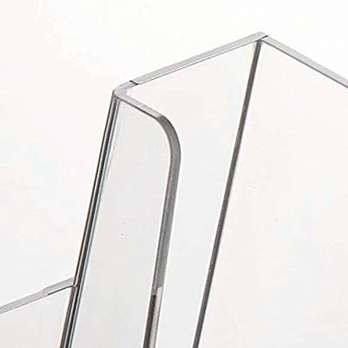 Support de brochure en acrylique transparent 10x15 présentoir de table pour dépliant