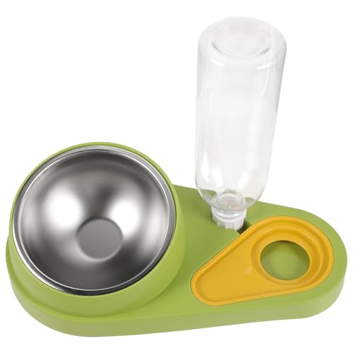 ledmomo ペット用自動給餌器 大容量フードボウル 水飲み器 滑らかな表面で衛生的 犬猫兼用 耐久性製 なペットフィーダー