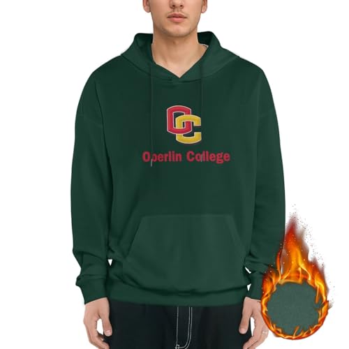 Oberlin College Men'S Fleece Hoodie Pocket Hoodies & Sweatshirts2