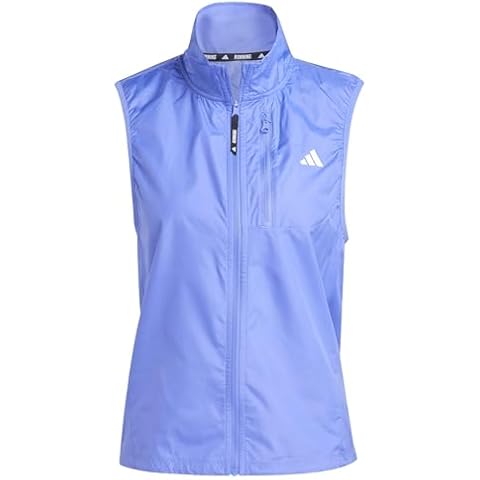 adidas Women's Own the Run Vest, Blue Cover