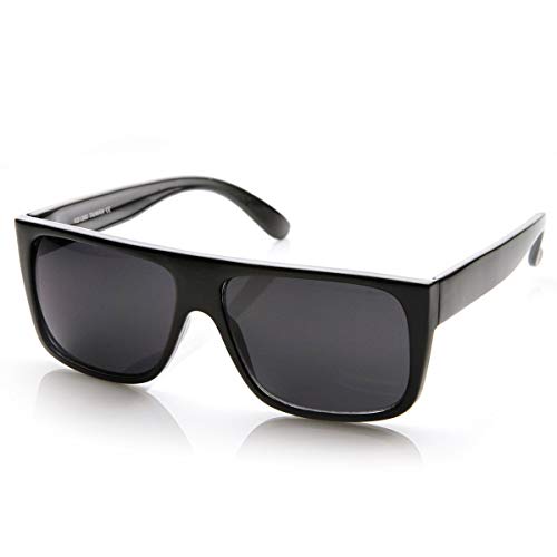 Image of zeroUV - Classic Old School Eazy Loc and Round Retro Oversized Sunglasses with Neutral Lens