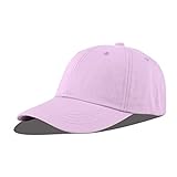 LANGZHEN Gorra de papá de béisbol de 100% Baumwolle Pastor Männer Frauen Klassische verstelbare Gorra de Civil (Lila, número uno)