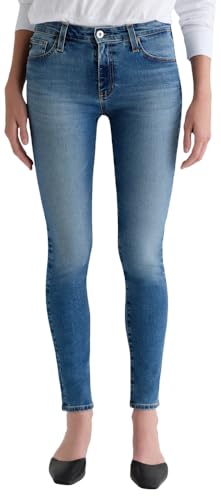 AG Womens Farrah Mid Rise Skinny Ankle Jean2