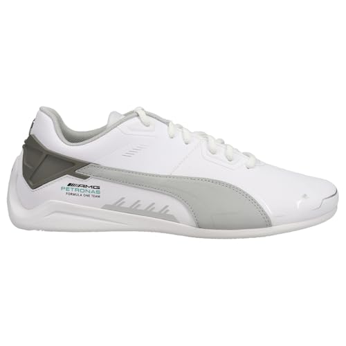 PUMA Mens Mercedes Amg Petronas F1 X Drift Cat Delta Lace Up Sneakers Shoes Casual - White - Size 11.5 M