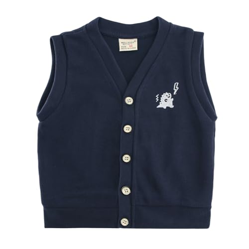 Thick Baby Vest for Girls&Boys, Purcotton Toddler Cardigan Girl&Boys for Spring&Fall&Winter
