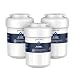 MWF Water Filter Replacement for GE Refrigerator, GLACIER FRESH NSF 42 Certified Cartridges Compatible with GE MWF SmartWater, MWFA, MWFP, GWF, GWFA, Kenmore 9991, 46-9991, HDX FMG-1, WFC1201, 3 Packs
