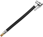 VIPMOON Adaptateur de tuyau gonflable de pneus avec verrouillage Air Chuck pour pompe de pneus de voiture de moto de vélo (20cm)