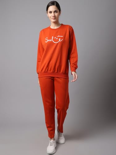Image of Mack Jonney Fleece Printed Tracksuit for Women-SW 44 LOWER 002-P-V-140