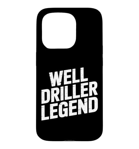 Well Drilling Well Driller Water Well Drilling Case for iPhone 15 Pro