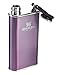 Stanley Classic Easy Fill Wide Mouth Flask 8 oz | Leakproof Hip Flask | Hinge Connected Never Lose Cap | Insulated Stainless Steel Liquor Container | BPA-Free | Wisteria Shine