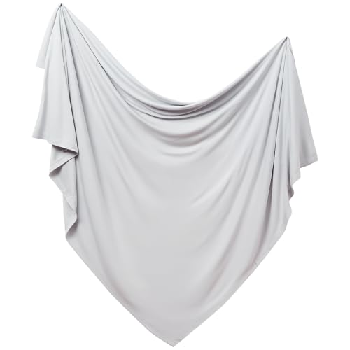 PurComfy Supersoft Swaddle Blanket, Premium Bamboo Viscose Baby swaddling Blankets for Newborns, Lightweight & Breathable Swaddle Blankets for Boys an