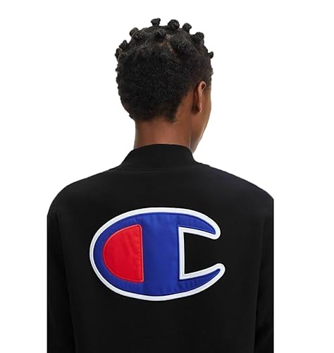 Champion bomber reverse weave noir xs veste idéale pour vos sorties urbaines - 4