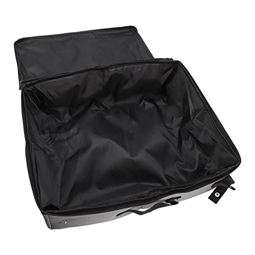 Caja de arena para gatos plegable con forro impermeable para coche 3