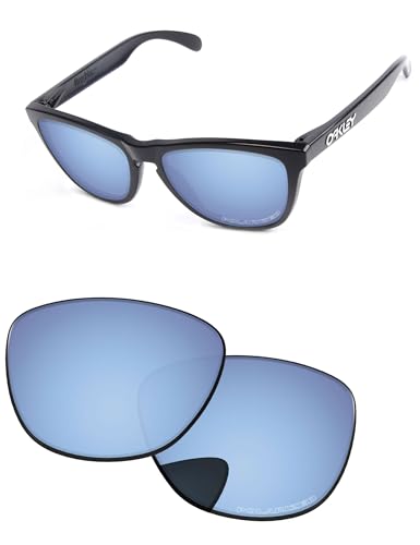 Image of Replacement Lenses for Oakley Frogskin OO9013 55mm Sunglass - Precision Fit, UV Block & Impact Resistant