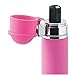 Mace Brand KeyGuard Mini Model Pepper Spray, 0.14 oz, 5 Feet Range, Max Strength 10% OC Formula, Long Lasting UV Dye, Flip Top Safety Cap, Self Defense Pepper Spray for Women & Men - Hot Pink