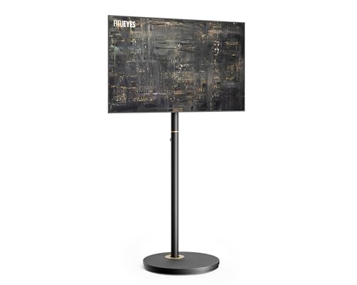 FITUEYES Design Support TV Pied pour TV 24-48 Pouces Support TV roulettes Max VESA 200 * 200 mm Jusqu'à 20 kg Hauteur et Angle Réglable Série Master