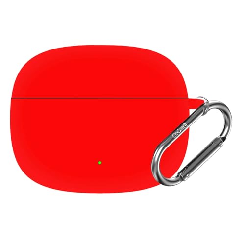 Image of Soft Silicone Case Cover for OnePlus Nord Buds 4 Pro (Red)