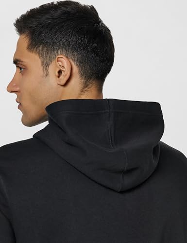 Image of Gap Men Embroidered Relaxed Fit Full Sleeve Hoodie